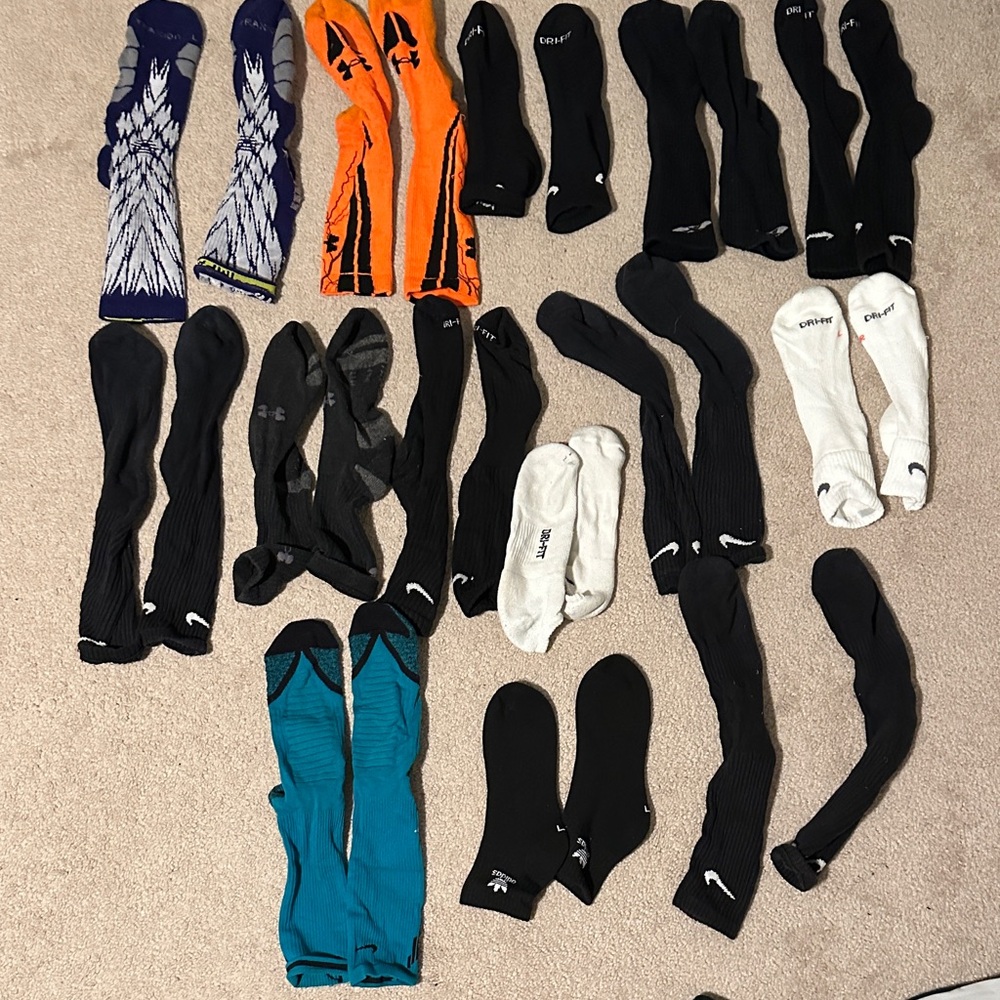 Nike Men's Multicolor Athletic Socks Collection